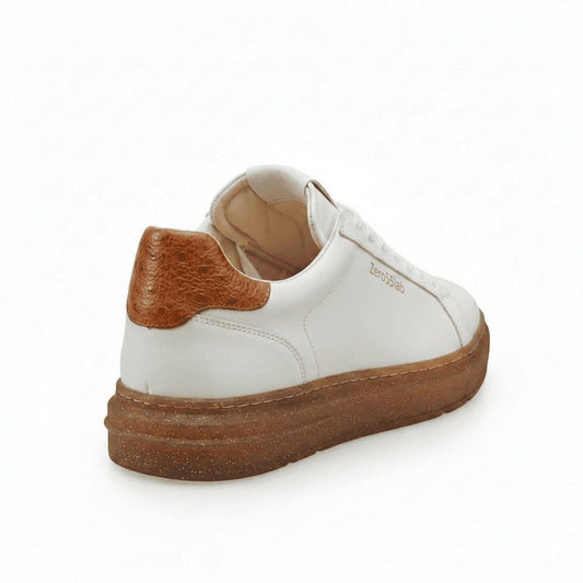 Sneaker Artigianale "Aversa" – Pure White Edition - Magazzino 55 Firenze