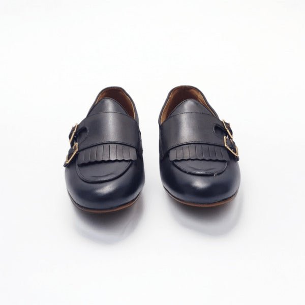 Double Monk Elegante | Pelle Testa di Moro | Zero55lab - Zero55lab