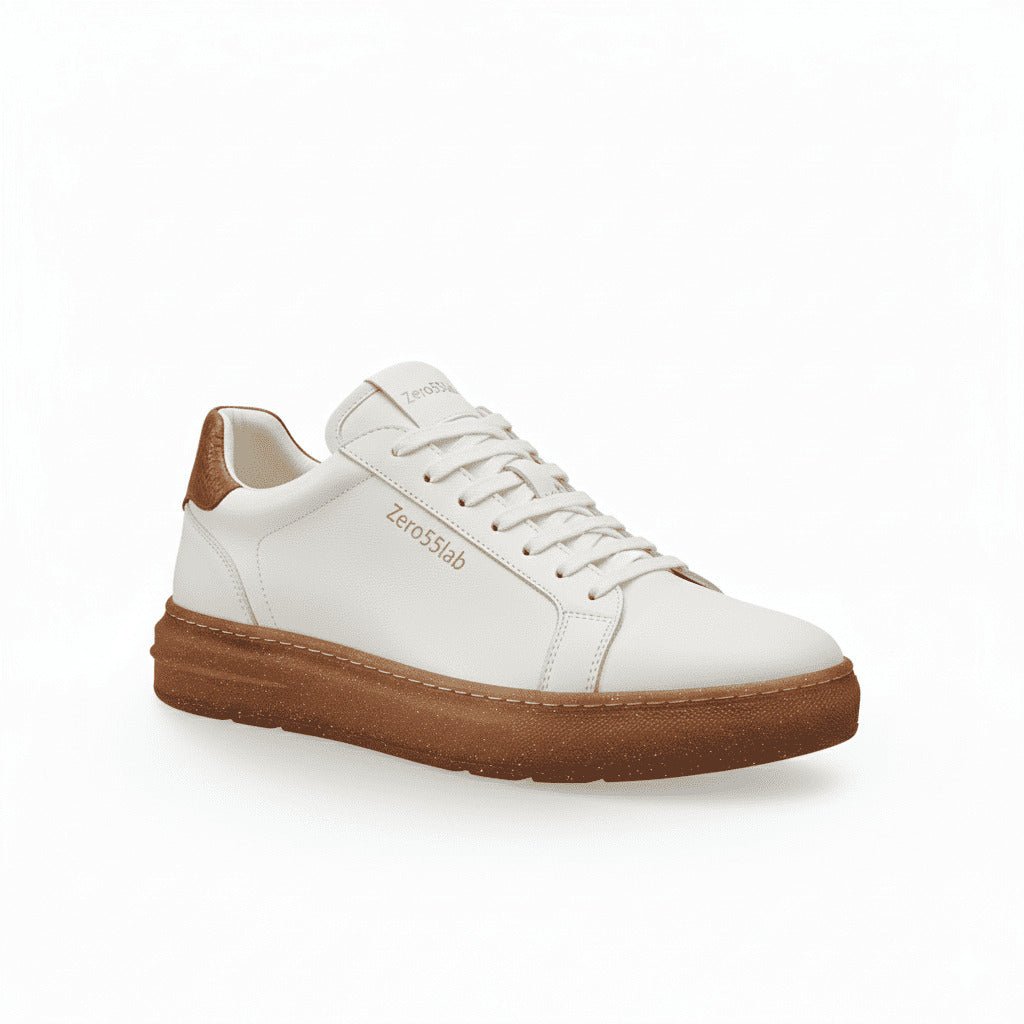 Sneaker Artigianale "Aversa" – Pure White Edition - Magazzino 55 Firenze