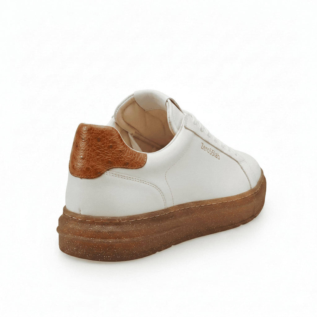 Sneaker Artigianale "Aversa" – Pure White Edition - Magazzino 55 Firenze
